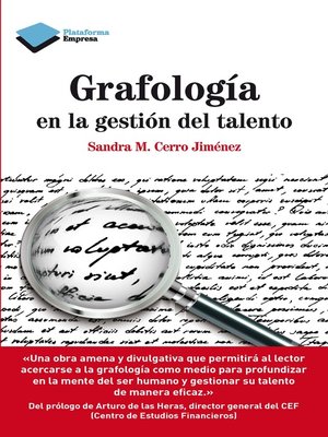 cover image of Grafología en la gestión del talento
